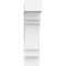 Ekena Millwork Standard Merced Architectural Grade PVC Bracket with Block Ends, 5"W x 16"D x 22"H BKTP05X16X22MRC05 - alternate 4